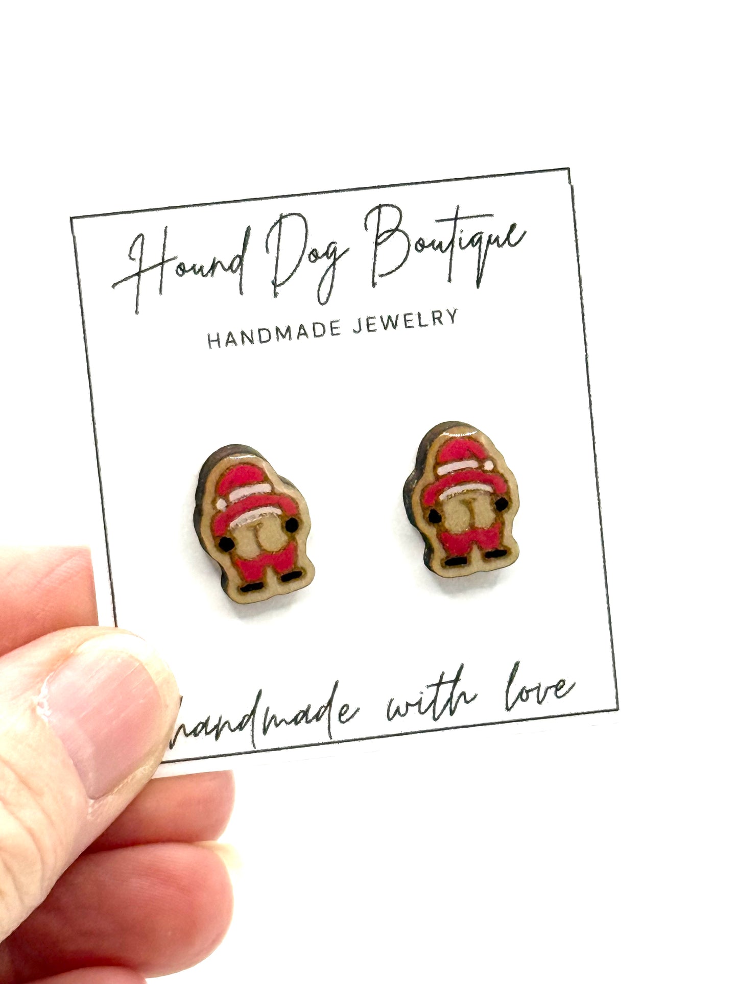Santa Moon Earrings
