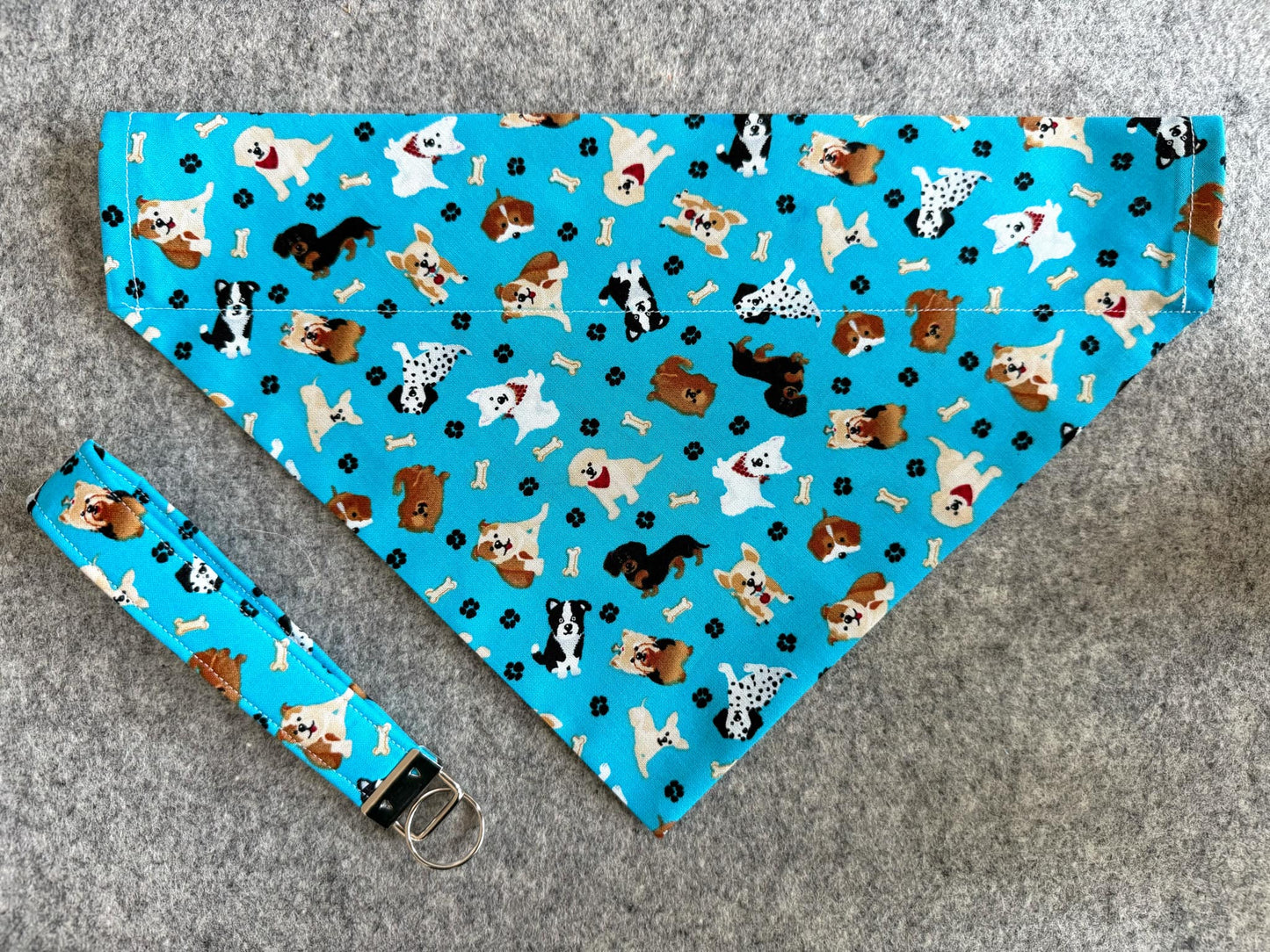 Key Fob + Matching Dog Bandanna