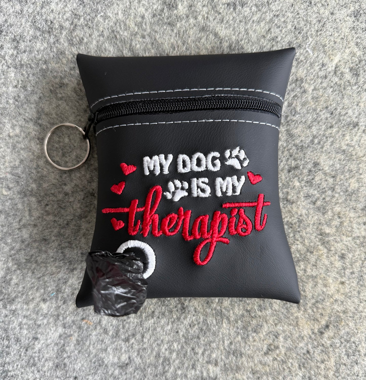 My Dog Is My Therapist Dog Poop Bag Dispenser