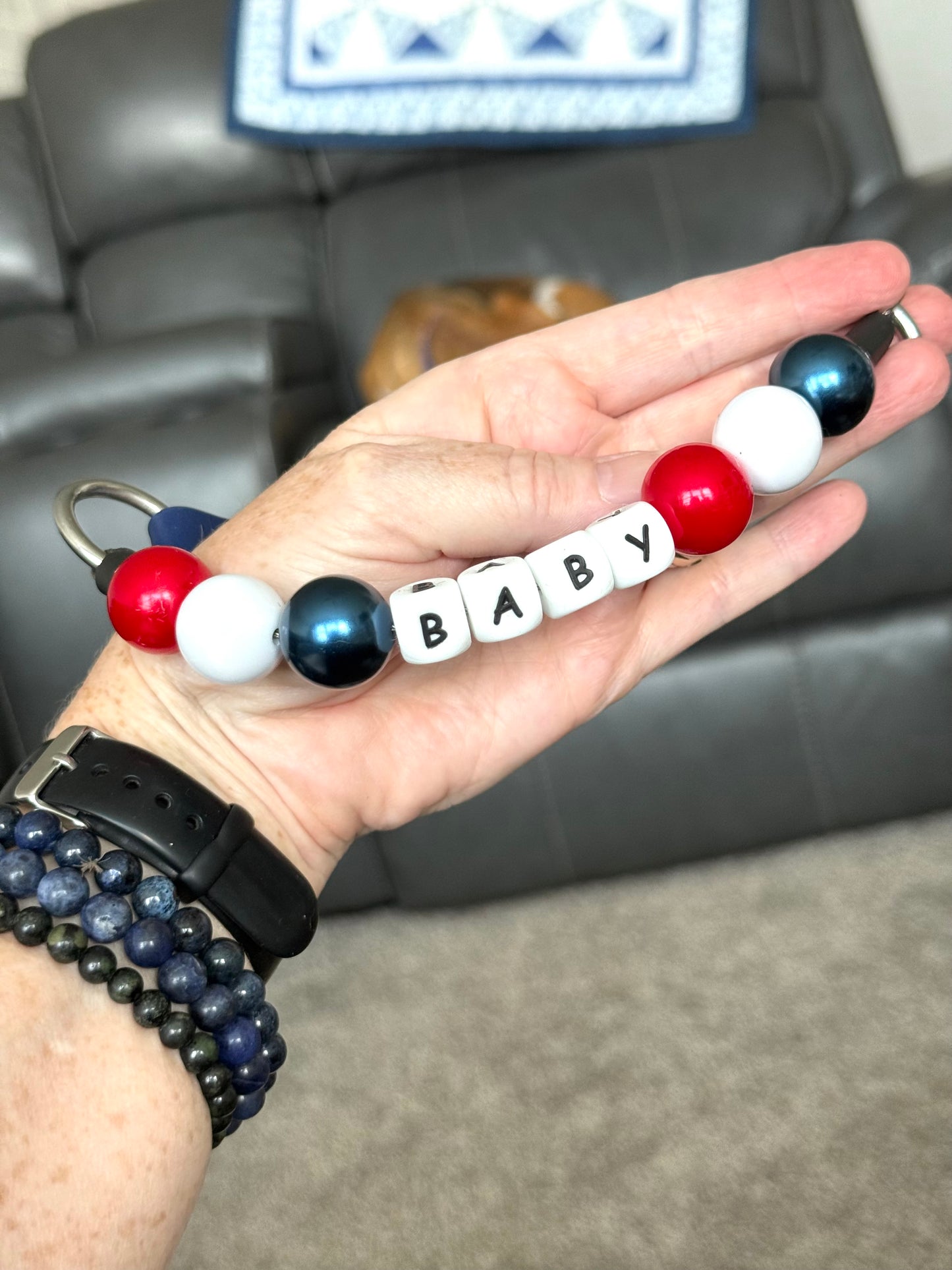 Custom Beaded Dog Collar