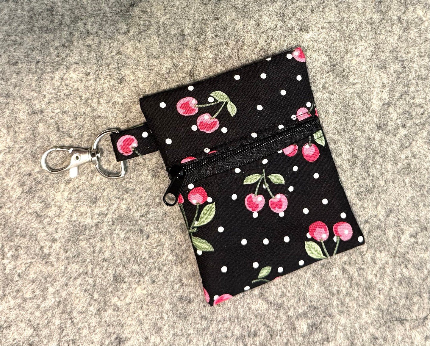 Zippered Earbud Pouch