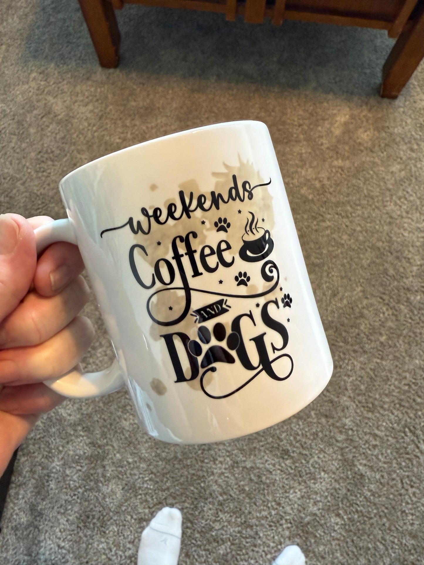Weekends, Coffee & Dogs Mug - 11oz