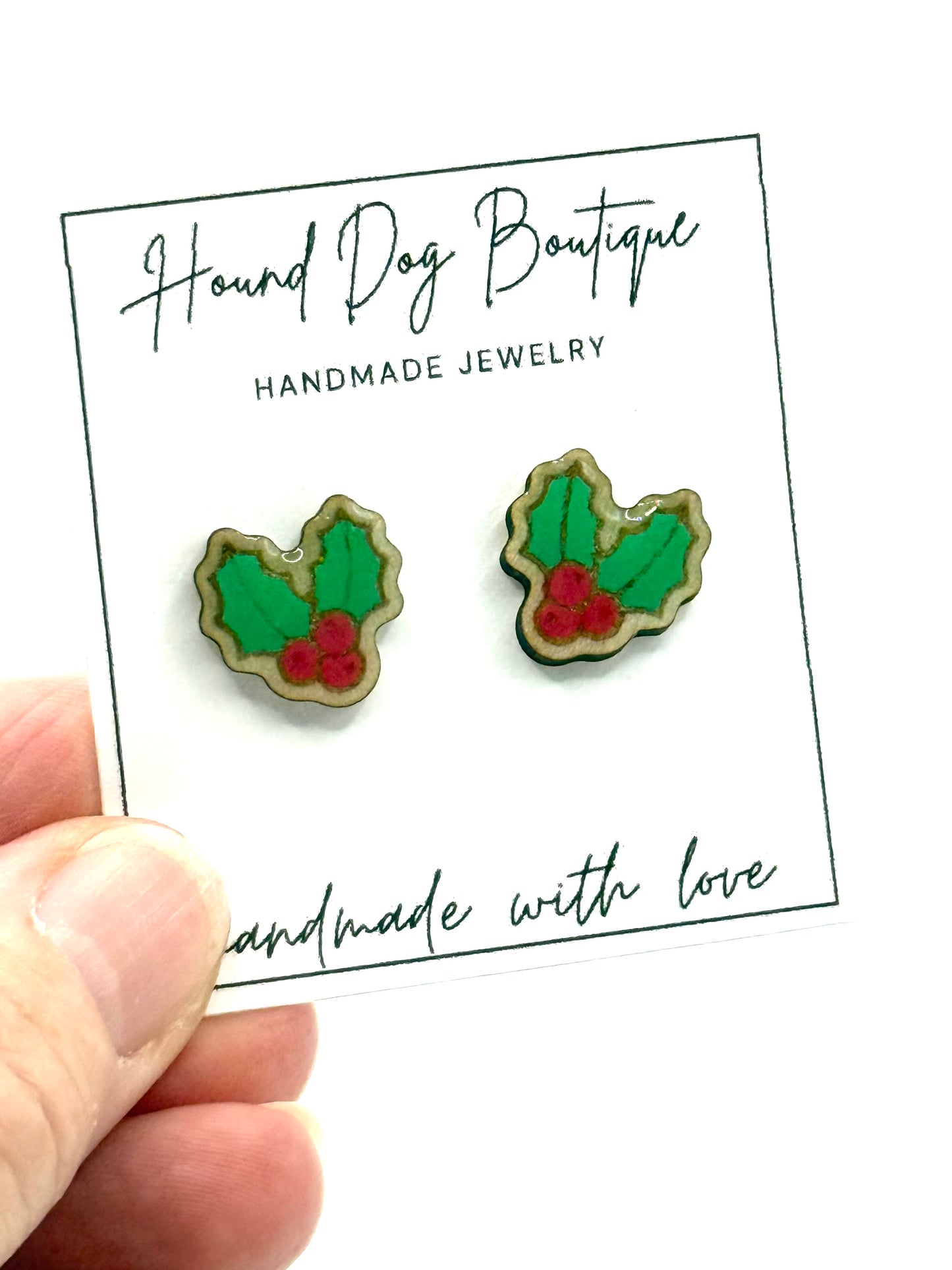 Mistletoe Earrings