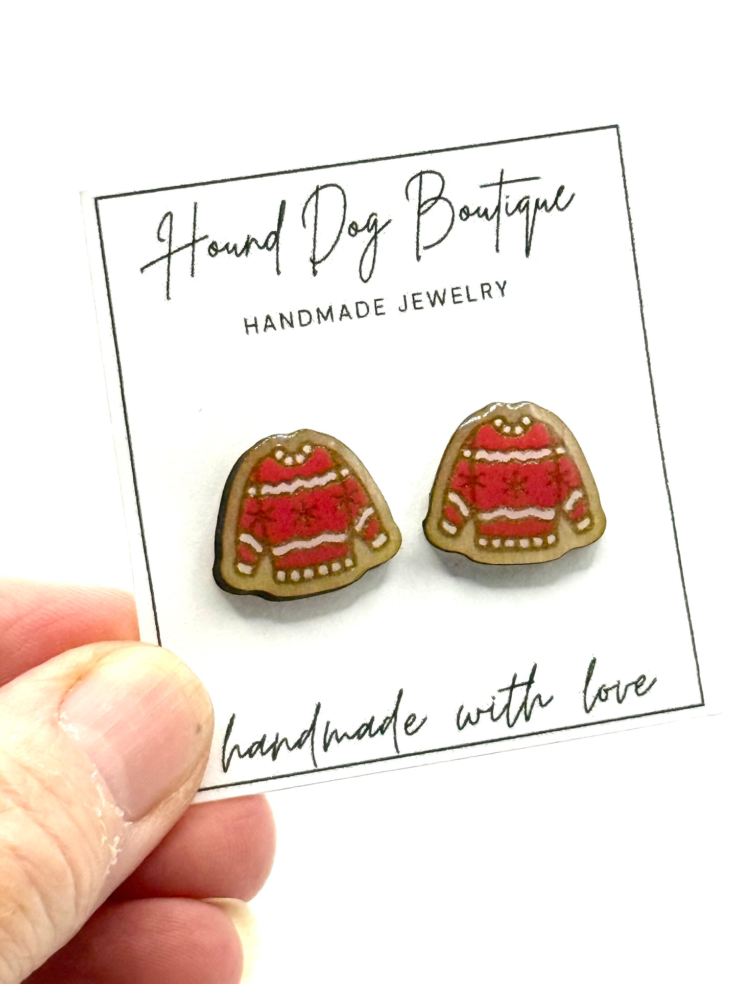Christmas Sweater Earrings