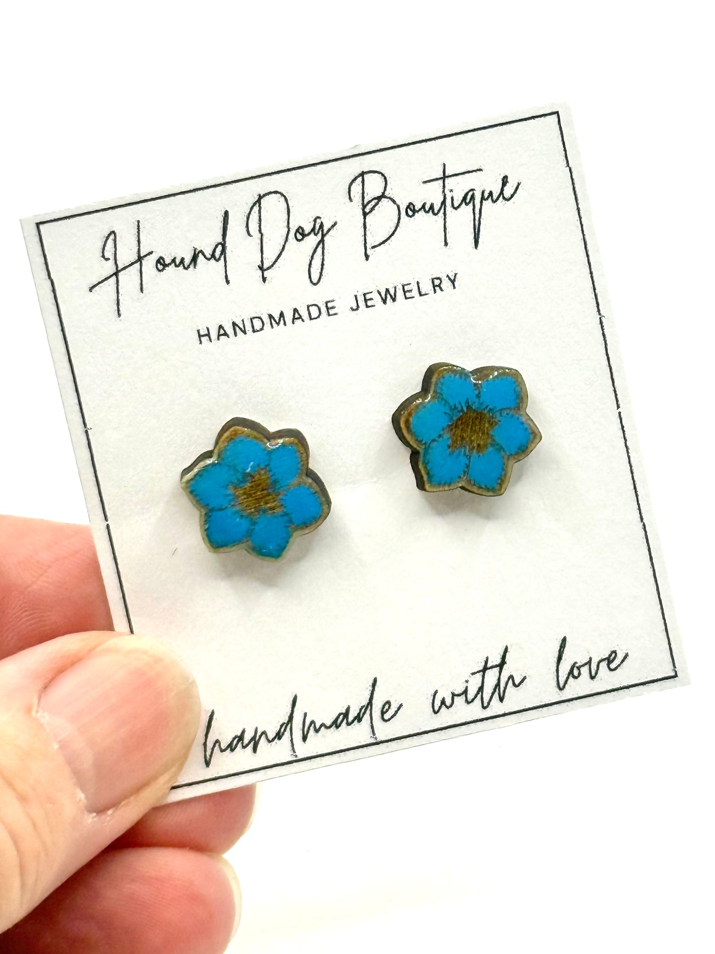 Forget Me Not Earrings