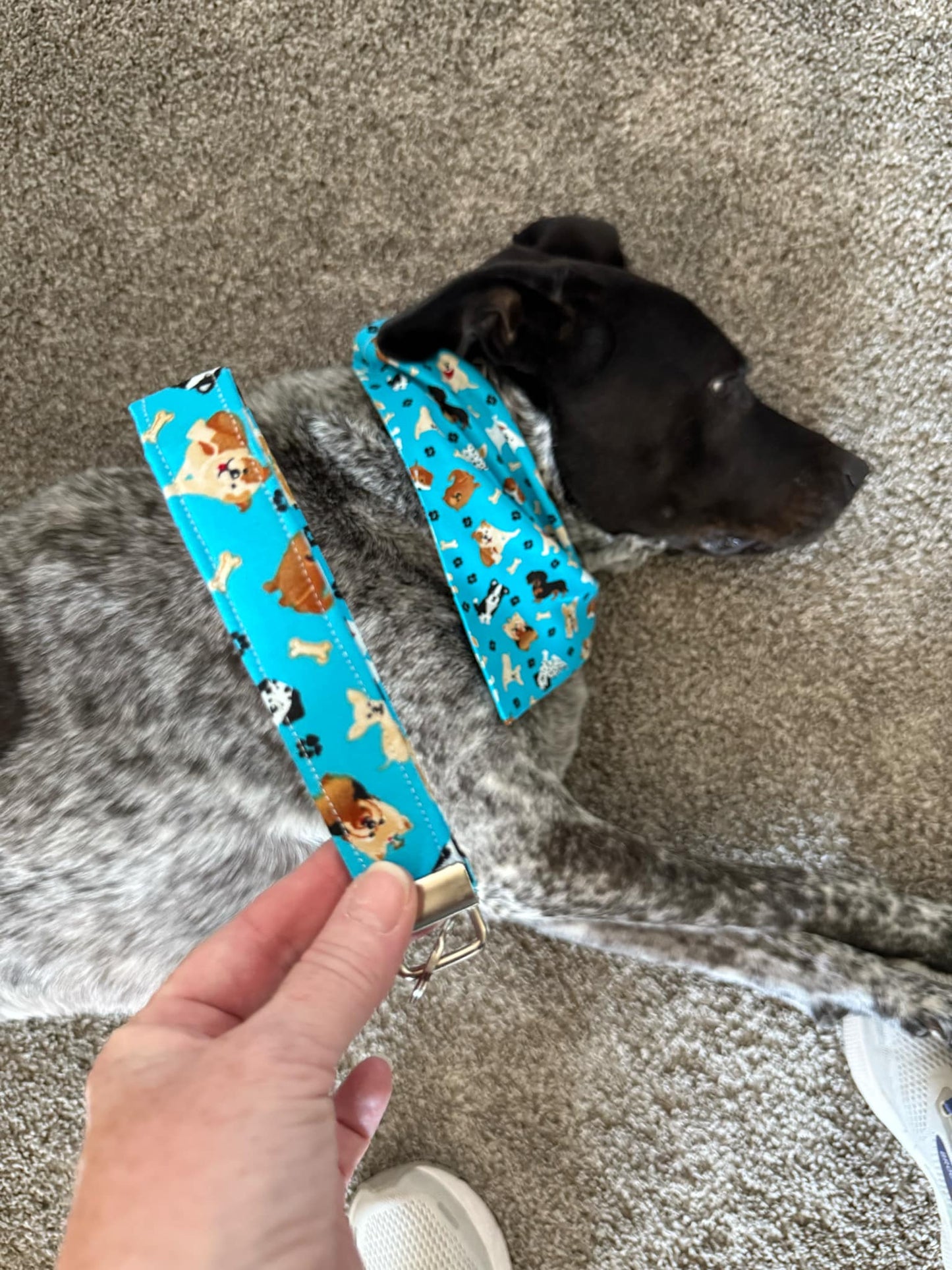 Key Fob + Matching Dog Bandanna