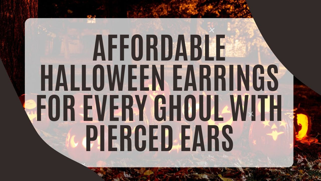 Affordable Halloween Earrings for Every Ghoul with Pierced Ears