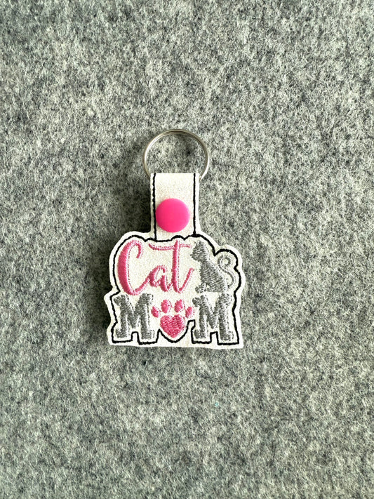 Cat/Dog Mom Key Chain - Large