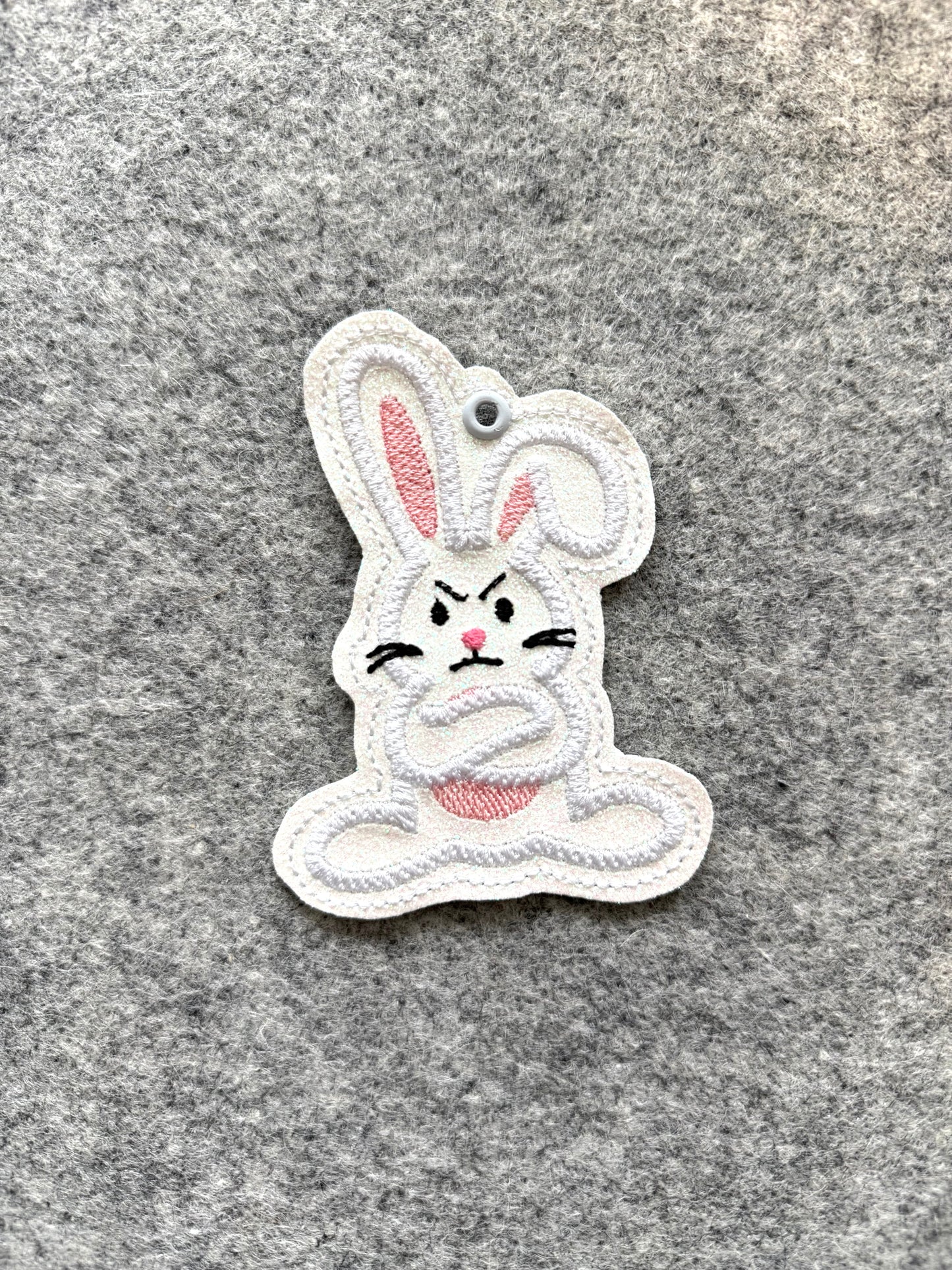 Grumpy Bunny Bookmark