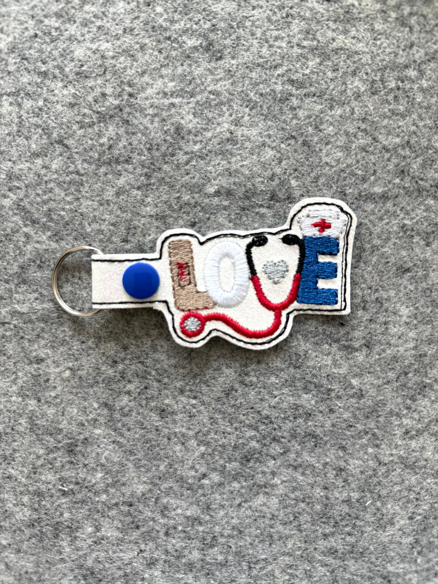 Nurse's Love Keychain
