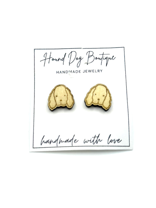 Cocker Spaniel Stud Earrings