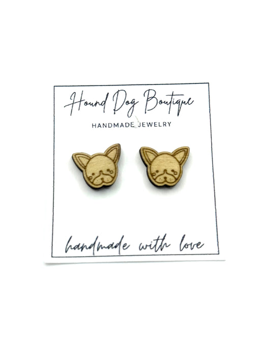 Chihuahua Stud Earrings