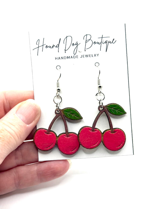 Cherry Dangle Earrings