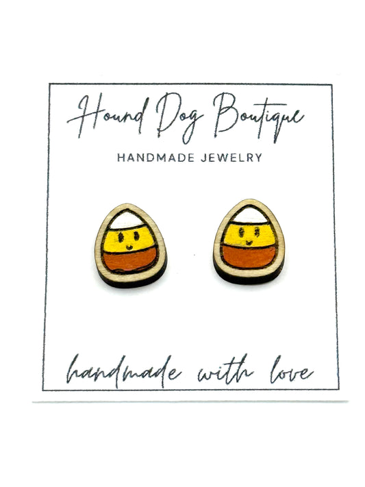 Candy Corn Stud Earrings