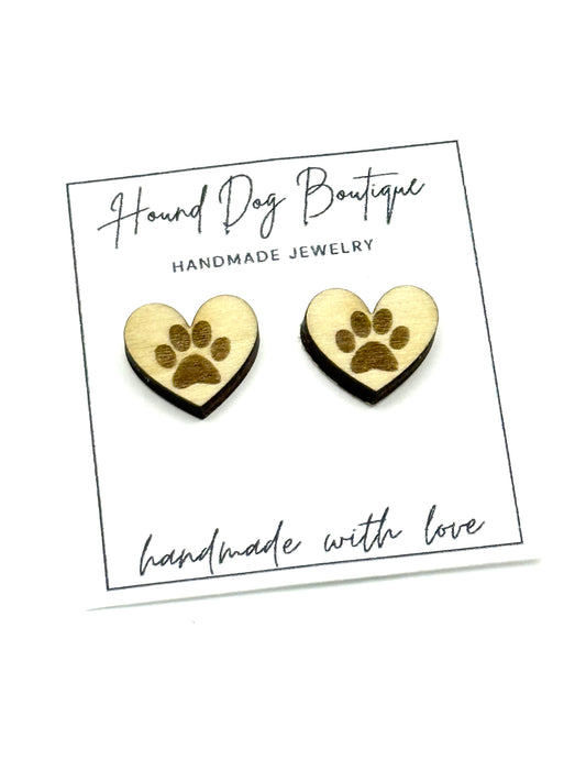 Big Paw Earrings