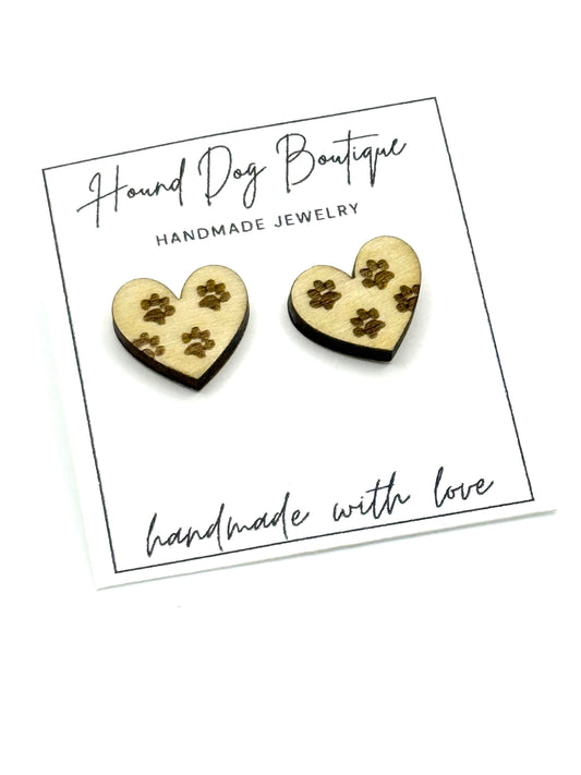 Paw Trail Earrings