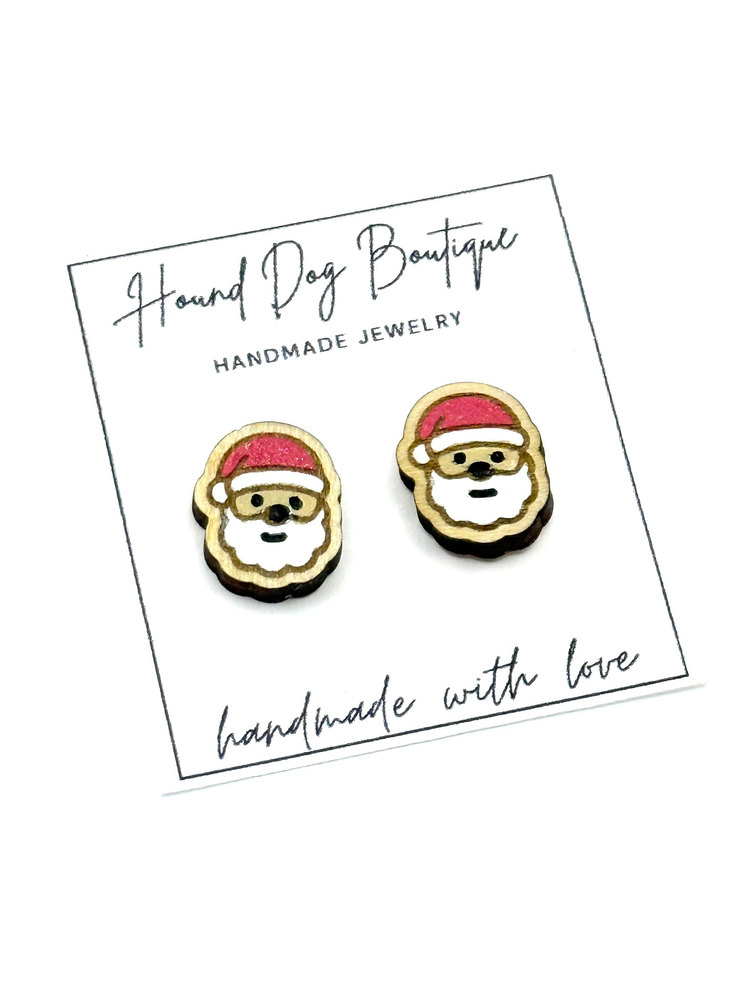 Santa Earrings