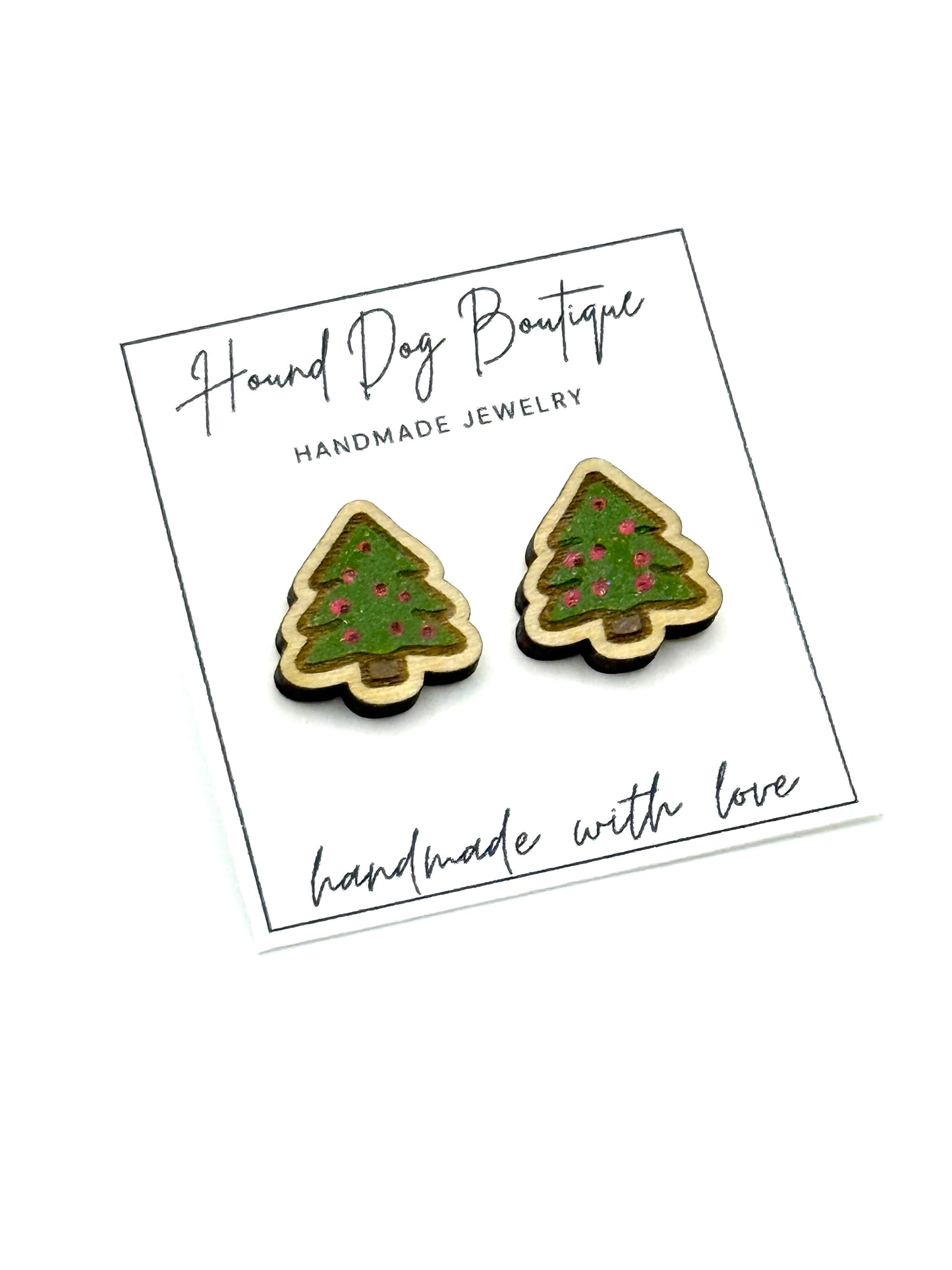 Christmas Tree Earrings
