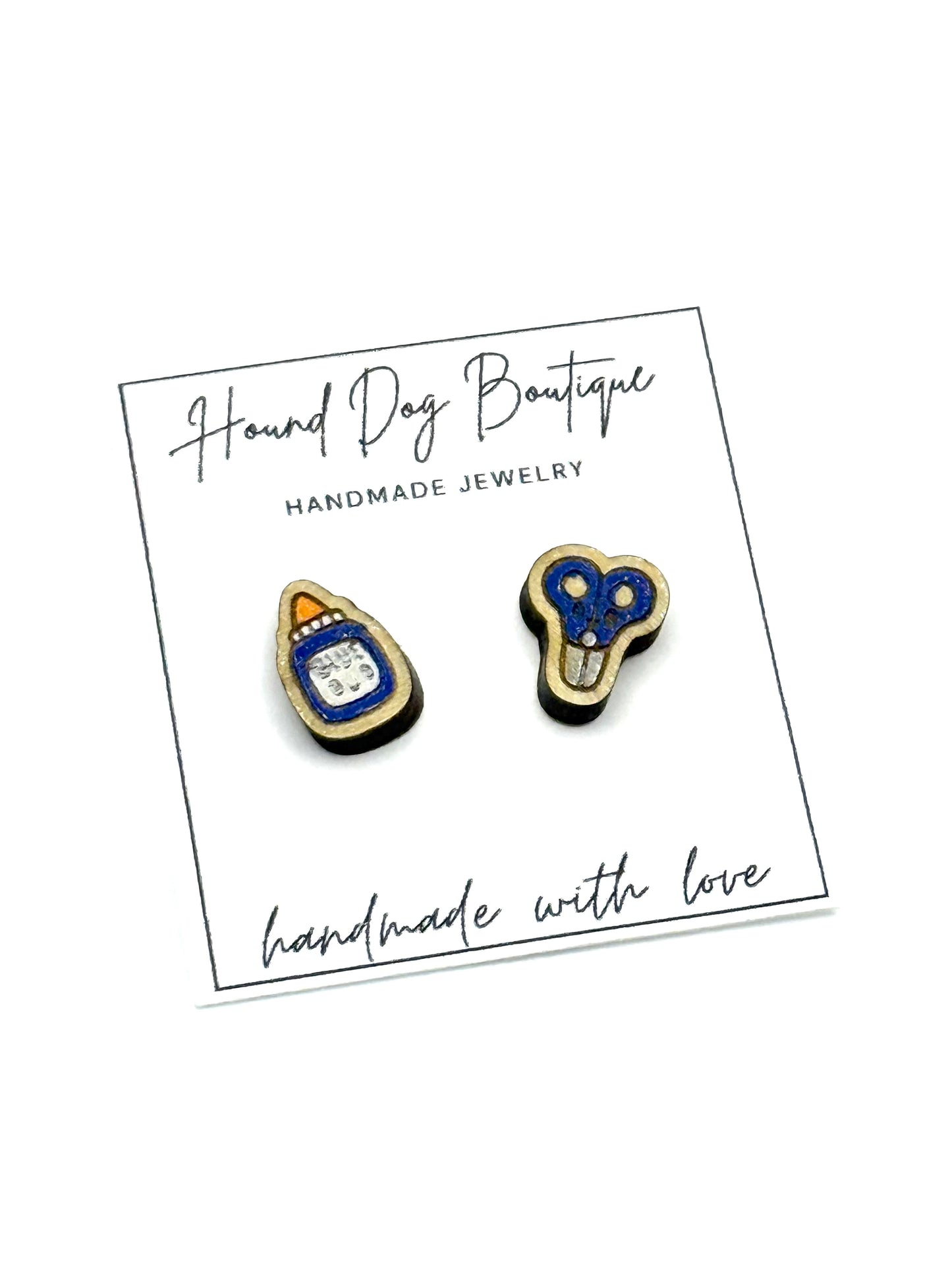 Scissors & Glue Earrings