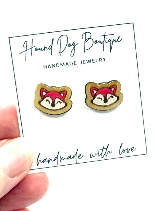 Red Fox Earrings