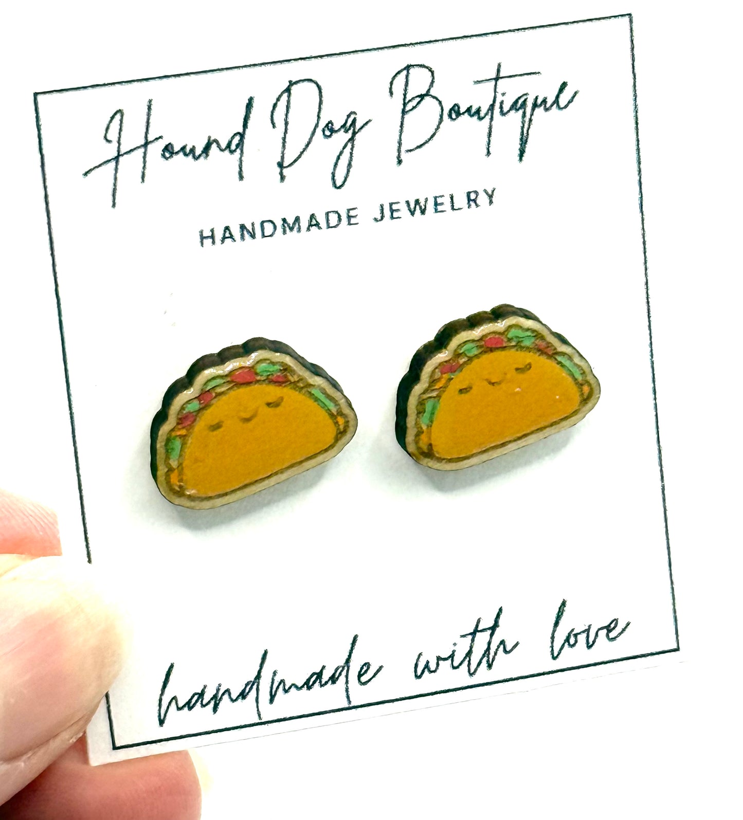 Taco Earrings