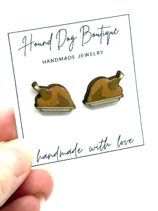 Thanksgiving Turkey Earrings