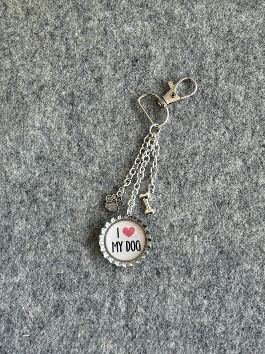 Bottle Cap Keychain