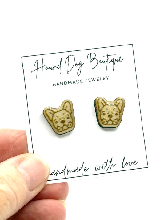 Frenchie Earrings