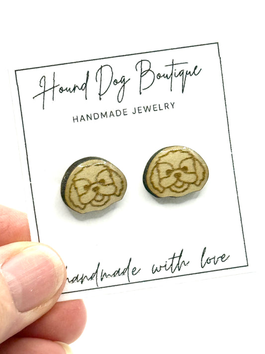 Lhasa Apso Earrings