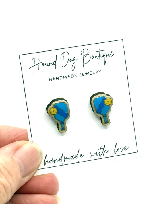 Pickle Ball Earrings