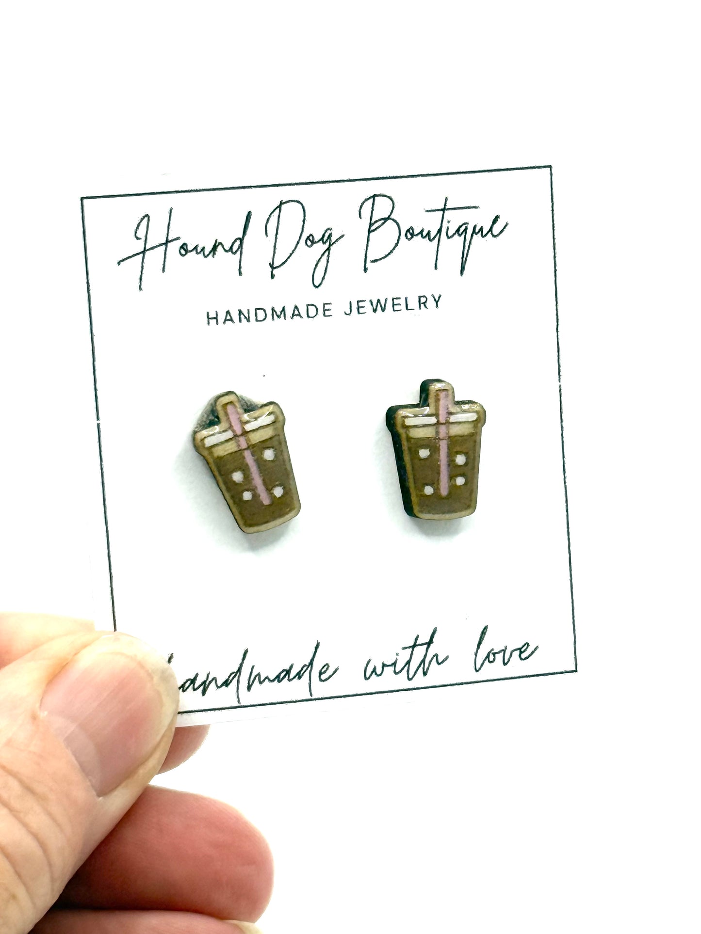 Iced Coffee 2 Earrings