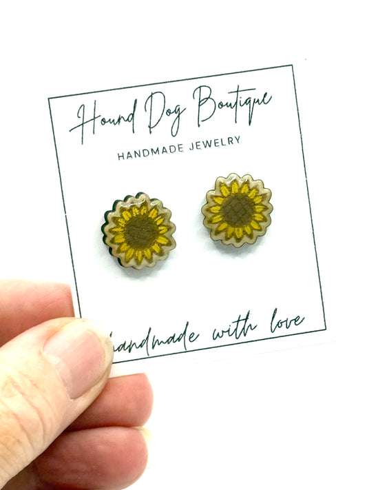 Sunflower Earrings