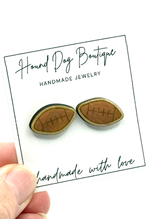Football Earrings