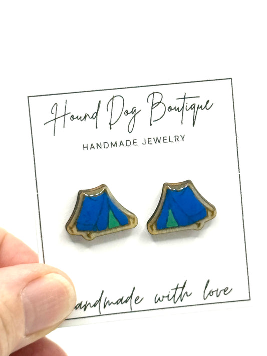 Tent Earrings