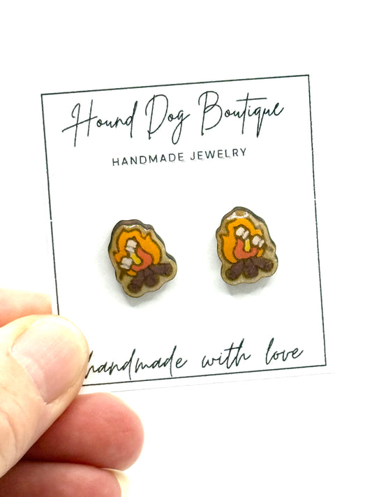 Making Smores Earrings