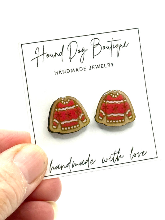 Christmas Sweater Earrings