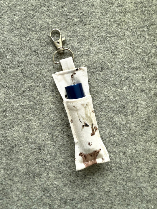 Whimsical Dogs Chapstick Holder